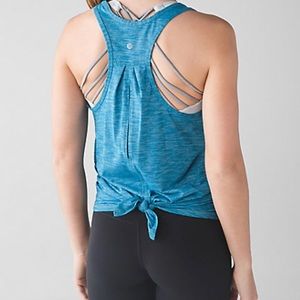 Lululemon Salute the Sun tie back tank